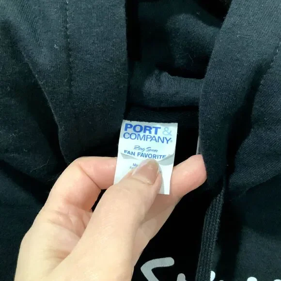 NWT! Unisex My Spirit Animal is a Opossum Hoodie in Black Size L - Picture 6 of 8